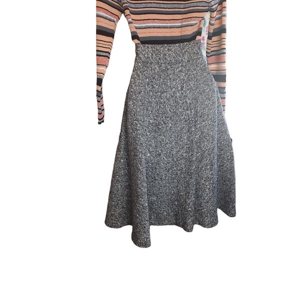 1970's Marbled Button Front Prestige Skirt - Picture 2 of 16